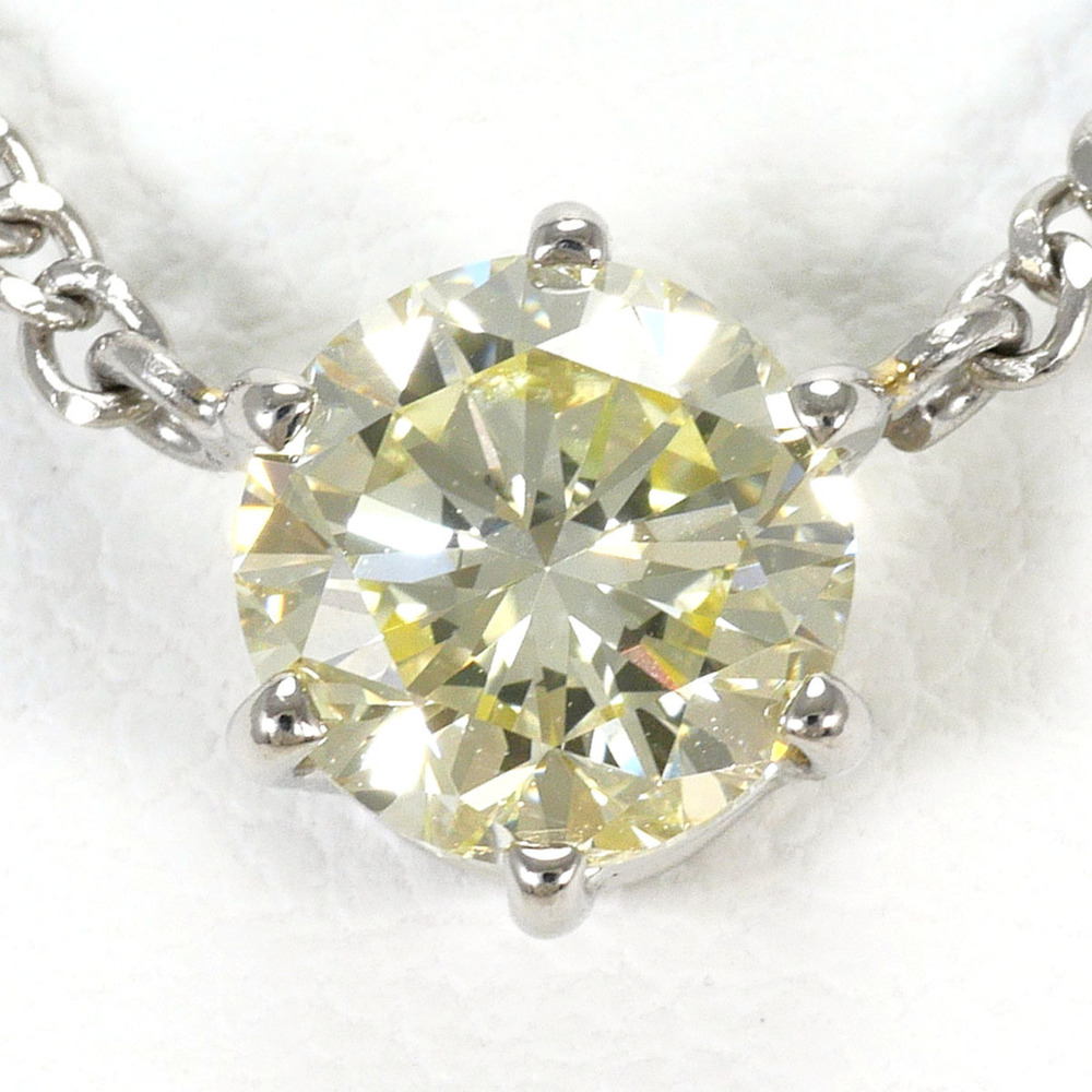 VINTAGE Silver Diamond Necklace